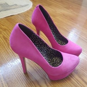 Pink Jessica Simpson Heels